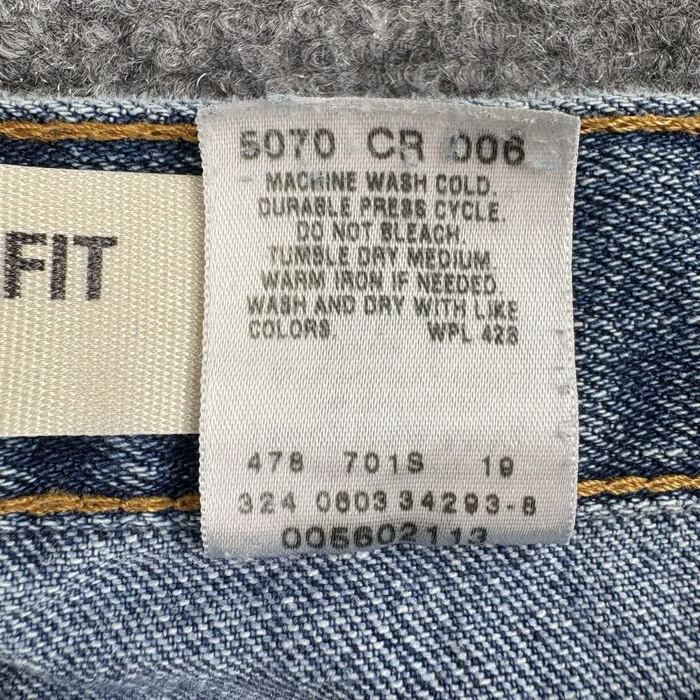 Y2K 90s Levi's 560 Jeans Men 40x30.5 Blue Comfort Fit‎ Tapered  Relaxed Vintage